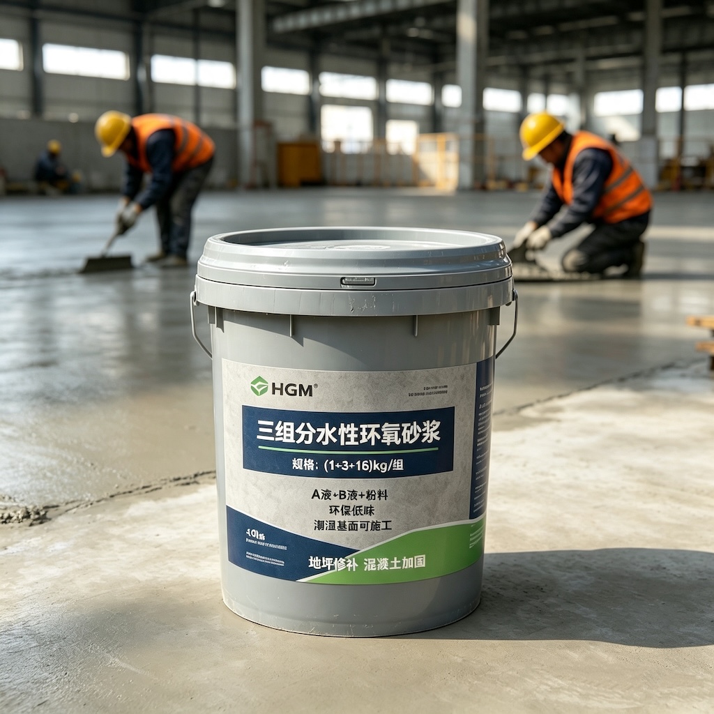 临江三组份水性环氧砂浆